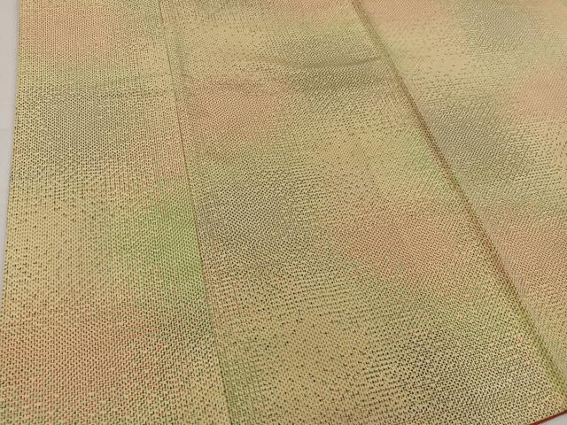 平和屋着物■上質な紬 幾何学文様 正絹 逸品 BAAV0208mz