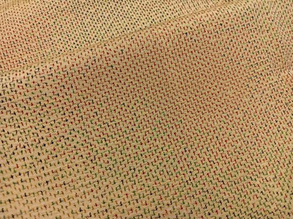 平和屋着物■上質な紬 幾何学文様 正絹 逸品 BAAV0208mz