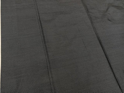 平和屋着物■男性　幾何学文様　正絹　逸品　BAAV0890mz