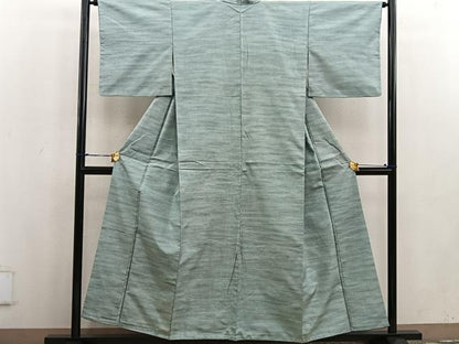 平和屋着物■上質な紬　霞文　正絹　逸品　BAAV1241mz