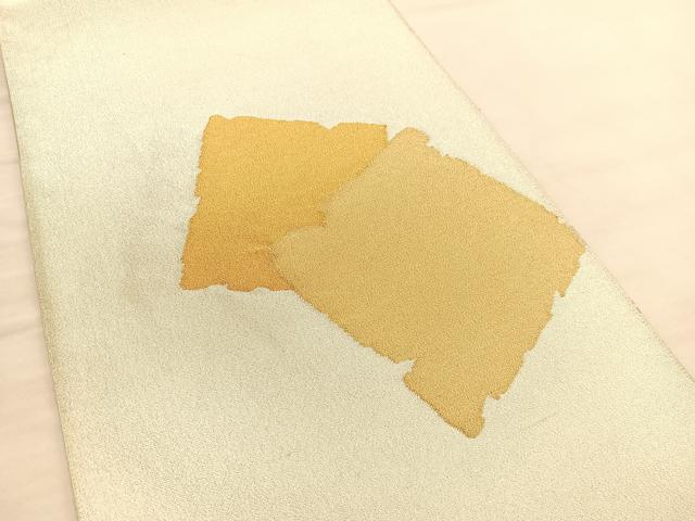 平和屋着物◎太鼓柄袋帯 綴れ 破れ色紙 金銀糸 正絹 逸品 BAAV1841hv