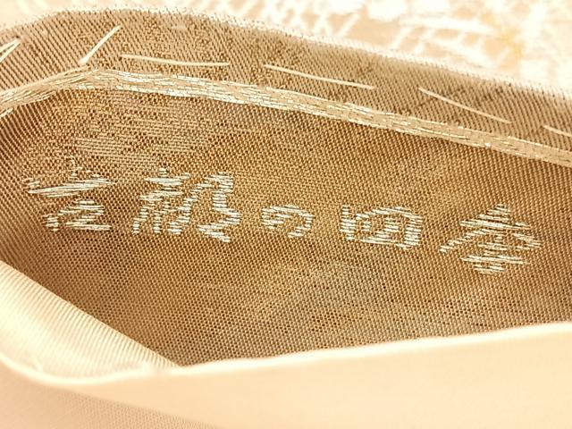 平和屋着物◎六通柄袋帯　唐織　古都の四季　金銀糸　正絹　逸品　BAAV1873hv