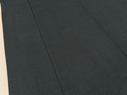 平和屋着物●男性 紬 アンサンブル 100亀甲 羽裏：鷹 正絹 逸品 BAAV2010hj