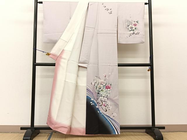 平和屋着物●訪問着　作家物　貝桶花文　暈し染め　金銀彩　正絹　逸品　CABC8140gh 2026年最新】Yahoo!オークション -平和屋 着物訪問着の中古品・新品