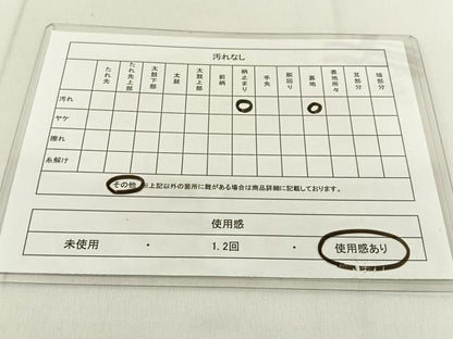 平和屋着物◎六通柄袋帯 正倉院 銀糸 正絹 逸品 BAAV2677hj