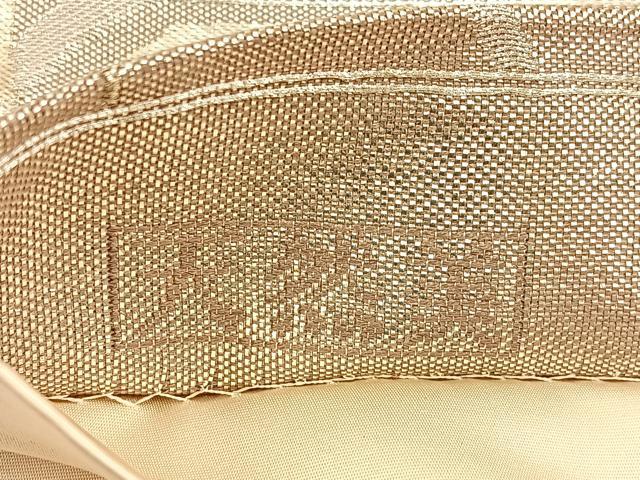 平和屋着物◎六通柄袋帯　天然美　葡萄蔦の葉文　金銀糸　引箔　正絹　逸品　BAAV2902hj