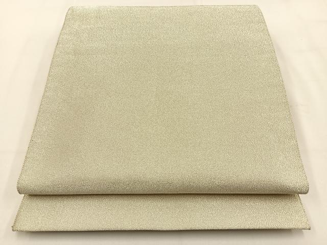 平和屋着物◎全通柄袋帯　銀糸　正絹　逸品　BAAV2987hj