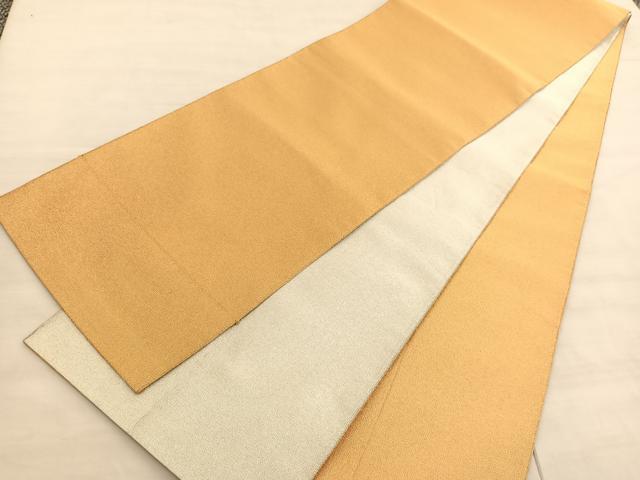 平和屋着物◎両面　全通柄袋帯　綴れ　金糸　正絹　逸品　BAAV3551hv