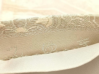 平和屋着物◎六通柄袋帯　唐織　みゆき　蜀江花文　金銀糸　正絹　逸品　BAAV3641hv