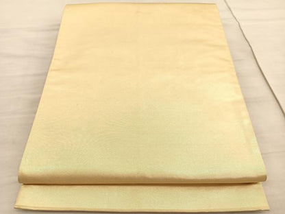 平和屋着物◎六通柄袋帯　霞文　引箔　正絹　逸品　BAAV3999hv