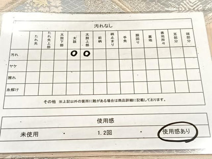 平和屋着物◎六通柄袋帯　唐織　蜀江花文　銀糸　正絹　逸品　BAAV4451yc