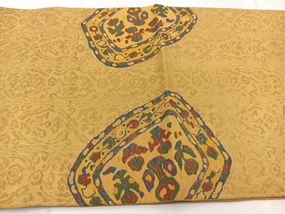 平和屋着物◎太鼓柄 本袋帯 狩猟文 正絹 逸品 BAAV4511yc