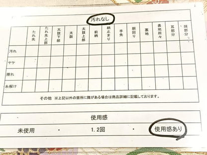平和屋着物◎六通柄袋帯　唐織　鴛鴦花丸文　金銀糸　正絹　逸品　BAAV4572yc