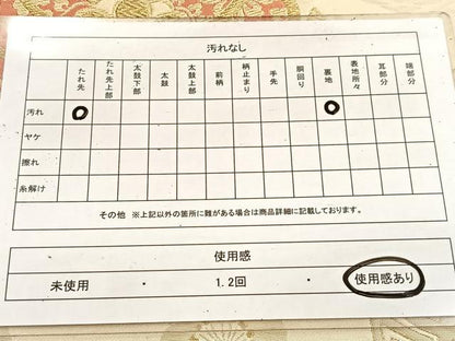 平和屋着物◎六通柄袋帯　こま錦　枝梅文　金糸　正絹　逸品　BAAV4692yc