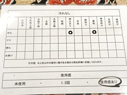 平和屋着物◎六通柄　本袋帯　唐織　更紗　黒地　金銀糸　正絹　逸品　BAAV4794yc