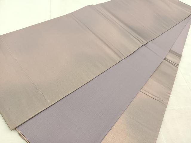 平和屋着物◎六通柄袋帯　霞文　引箔　正絹　逸品　BAAV4957yc
