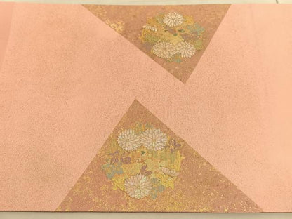 平和屋着物◎太鼓柄 本袋帯 螺鈿 花丸文 金彩 正絹 逸品 未使用 BAAV5021hv