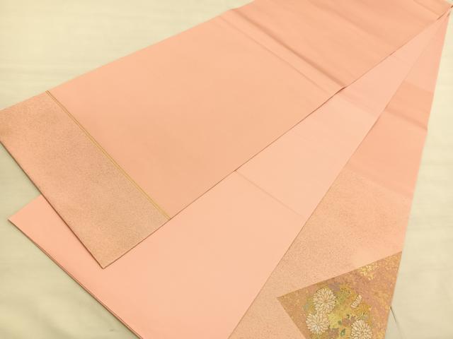 平和屋着物◎太鼓柄 本袋帯 螺鈿 花丸文 金彩 正絹 逸品 未使用 BAAV5021hv