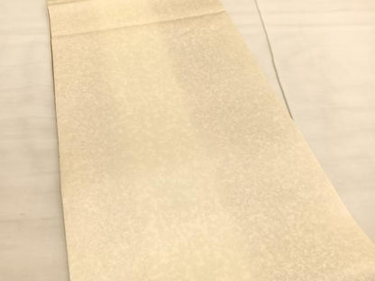 平和屋着物◎六通柄袋帯　間道　引箔　正絹　逸品　BAAV5088hv