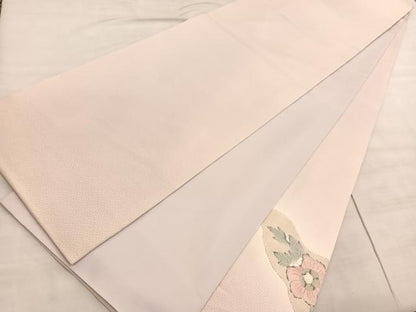 平和屋着物◎太鼓柄袋帯　辻が花　手描き　金彩　正絹　逸品　BAAV5974hv