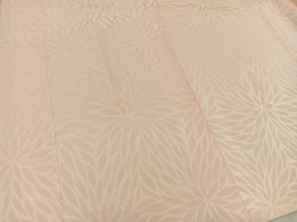 平和屋着物■長襦袢　袷　菊　洗柿色　正絹　逸品　BAAV6280mz