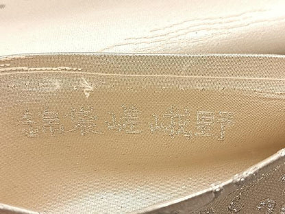 平和屋着物◎両面 六通柄袋帯 錦袋嵯峨野 金銀糸 正絹 逸品 BAAV6411yc
