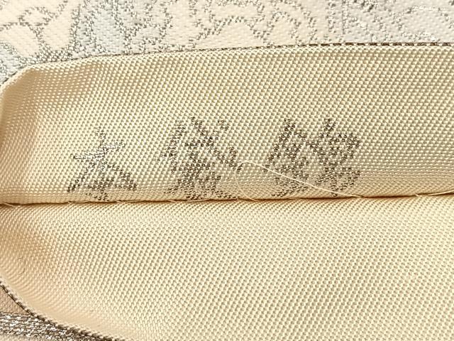 平和屋着物◎六通柄　本袋帯　唐織　鳳凰華紋　純プラチナ箔　正絹　逸品　BAAV6570yc