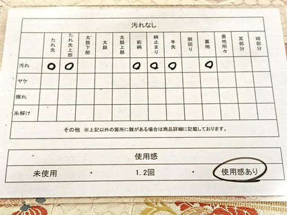 平和屋着物◎六通柄袋帯　亀甲花文　金糸　正絹　逸品　BAAV6590yc
