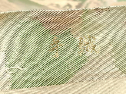 平和屋着物◎六通柄袋帯　手織　古都錦　壁画文様　金銀糸　引箔　正絹　逸品　BAAV6809yc