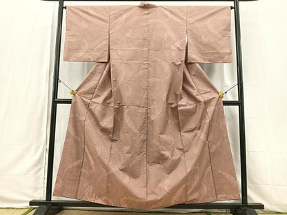 平和屋着物●本場大島紬 正絹 逸品 BAAV6966yc