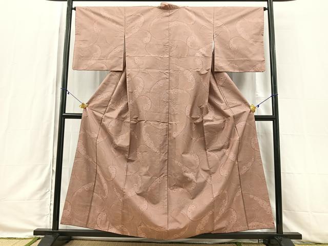 平和屋着物●本場大島紬 正絹 逸品 BAAV6966yc