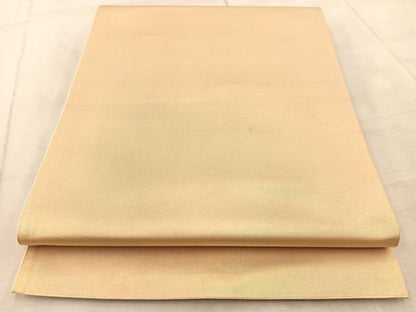 平和屋着物◎六通柄袋帯　霞文　金糸　引箔　正絹　逸品　BAAV7083yc