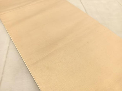 平和屋着物◎六通柄袋帯　霞文　金糸　引箔　正絹　逸品　BAAV7083yc