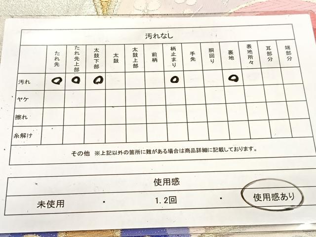 平和屋着物◎六通柄袋帯　唐織　花青海波　金銀糸　正絹　逸品　BAAV7098yc