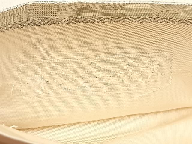 平和屋着物◎六通柄袋帯　校倉錦　更紗　銀糸　正絹　逸品　BAAV7101yc