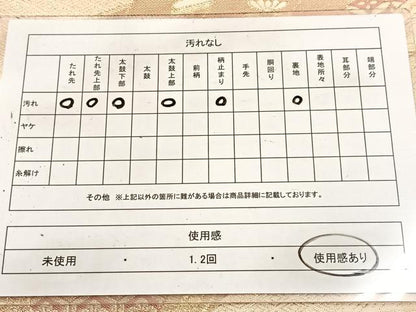 平和屋着物◎六通柄袋帯　唐織　檜扇花文　金銀糸　正絹　逸品　BAAV7103yc