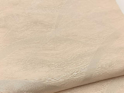 平和屋着物＊夏物 六通柄袋帯 芝草文 銀糸 正絹 逸品 BAAV7119yc