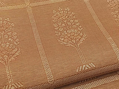 平和屋着物＊夏物　全通柄　本袋帯　草花文　金糸　正絹　逸品　未使用　BAAV7120yc