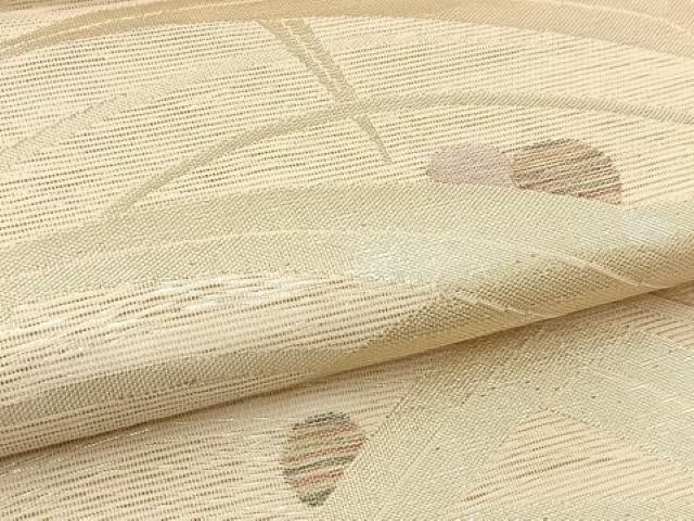 平和屋着物＊夏物 六通柄袋帯 露芝文 金糸 正絹 逸品 BAAV7126yc