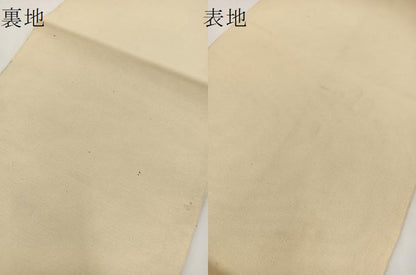 平和屋着物＊夏物 六通柄 京袋帯 本袋帯 カトレア 銀糸 正絹 逸品 BAAV7129yc