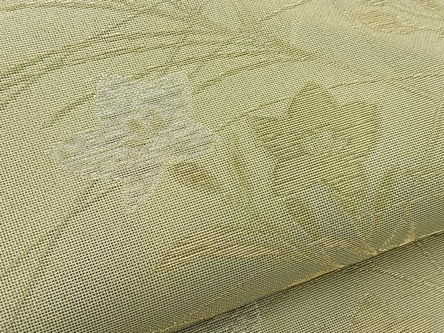 平和屋着物＊夏物 六通柄袋帯 桔梗 金銀糸 正絹 逸品 BAAV7140yc