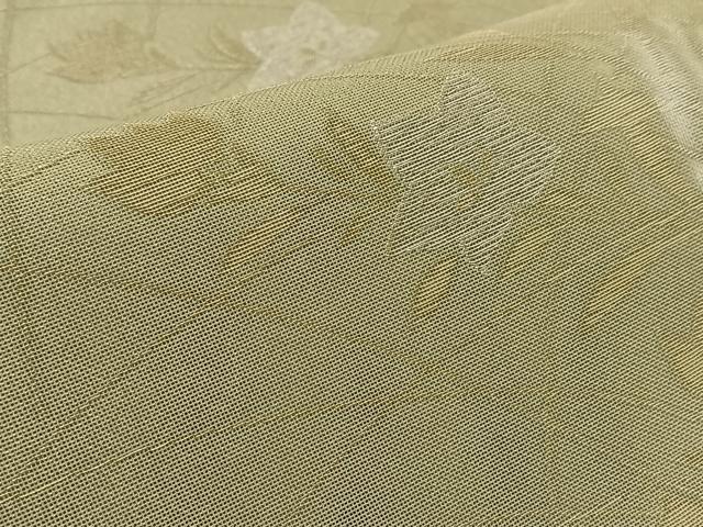 平和屋着物＊夏物 六通柄袋帯 桔梗 金銀糸 正絹 逸品 BAAV7140yc