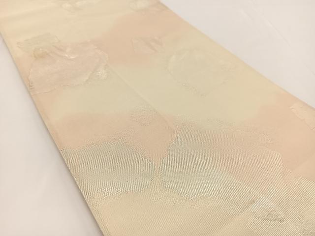 平和屋着物＊夏物 両面 六通柄袋帯 破れ色紙文様 正絹 逸品 BAAV7144yc