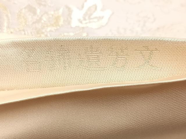 平和屋着物◎六通柄袋帯　唐織　名物裂　名錦遣芳文　金銀糸　正絹　逸品　BAAV7382yc