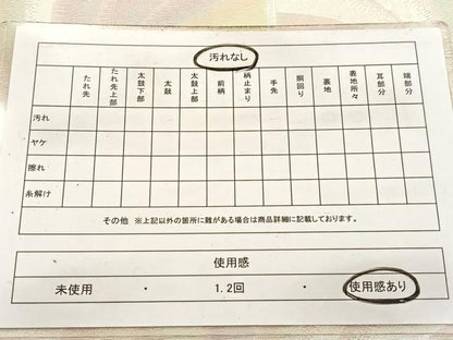 平和屋着物◎六通柄袋帯 孔雀亀甲文 金銀糸 正絹 逸品 BAAV7485yc