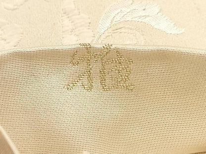 平和屋着物◎六通柄袋帯　唐織　雅　鳳凰更紗花文　金銀糸　正絹　逸品　BAAV7507yc