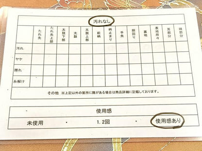平和屋着物◎太鼓柄袋帯　向かい鳳凰更紗花文　金銀彩　引箔　正絹　逸品　BAAV7670yc