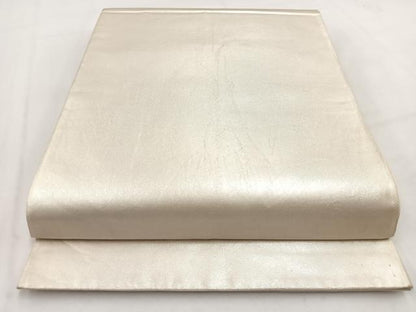 平和屋着物◎六通柄袋帯　銀糸　引箔　正絹　逸品　BAAV7671yc