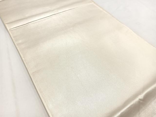 平和屋着物◎六通柄袋帯　銀糸　引箔　正絹　逸品　BAAV7671yc
