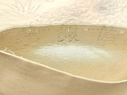 平和屋着物◎六通柄袋帯　　純銀箔　狩猟文　正絹　逸品　BAAV7849yc